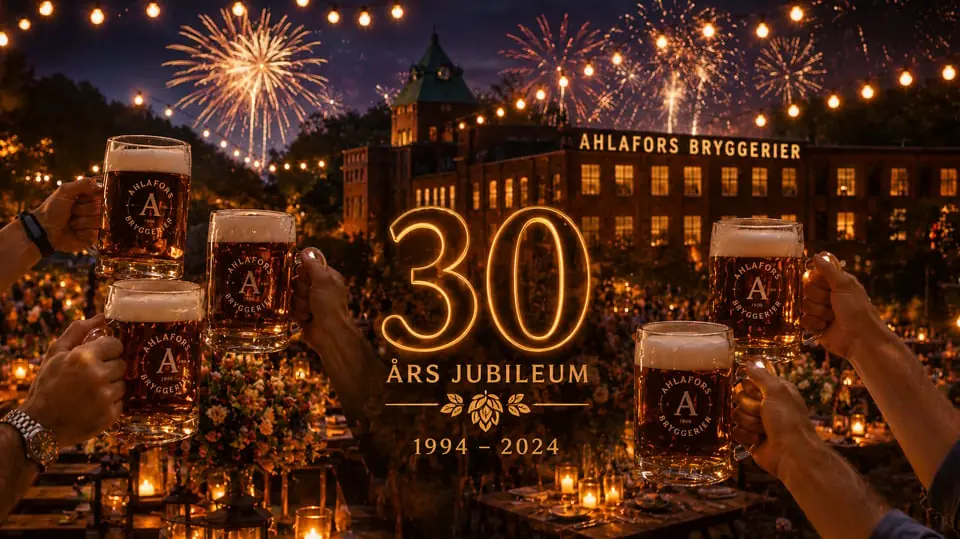 Ahlafors Bryggerier 30th Anniversary — Ahlafors fabriker, Alafors