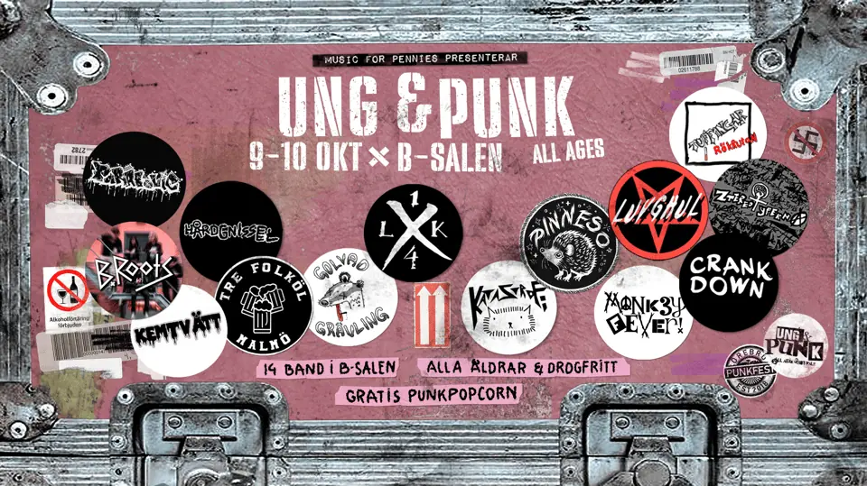 Ung & Punk 2026 — Kulturhuset, B-salen, Örebro