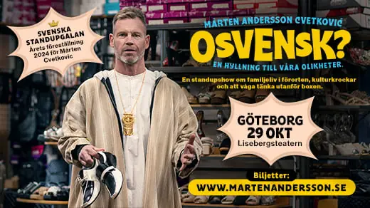 OSVENSK? A Tribute to Our Differences — Lisebergsteatern, Gothenburg