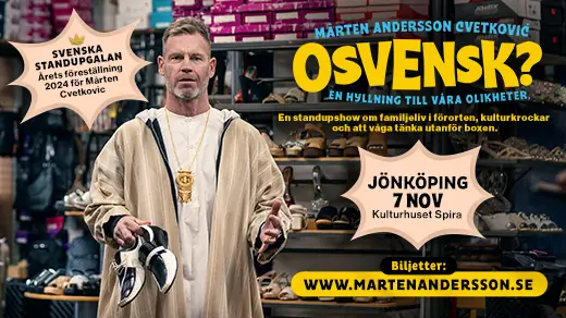 OSVENSK? — Konsertsalen i Spira, Jönköping