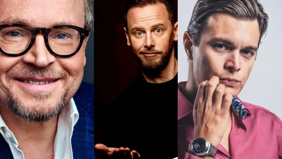 SKRATTFEST! FREDRIK LINDSTRÖM / MESSIAH HALLBERG — Rademachersmedjorna, Eskilstuna