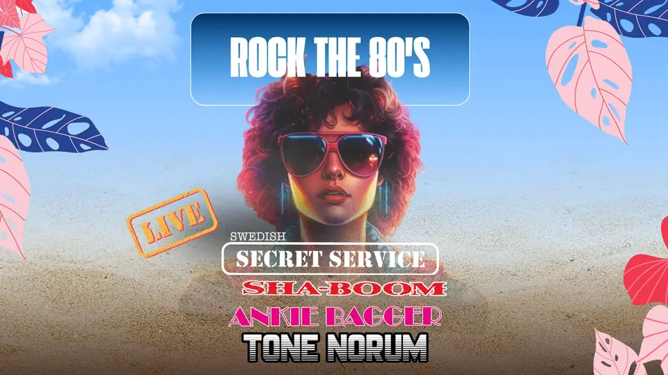 Rock the 80's — Olssons Brygga, Arvika