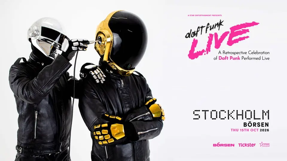 DAFT FUNK LIVE - 15/10 — Börsen, Stockholm