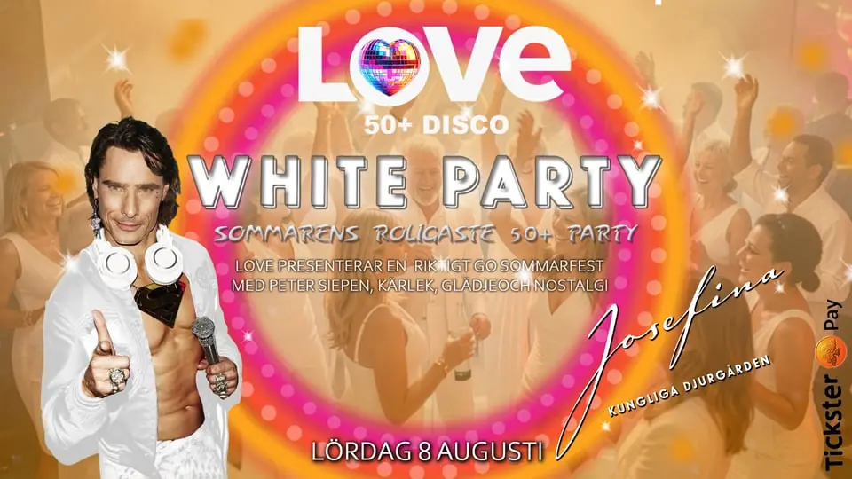 Love 50+ Sommarparty Stockholm — Josefina Stockholm, Tukholma