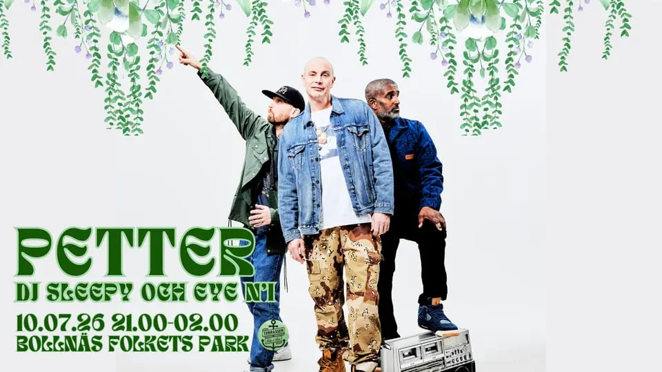 Petter - Bollnäs Folkets Park 10 July — Långnäs Parken, bollnäs
