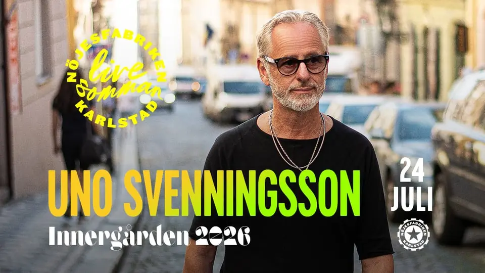 Uno Svenningsson - Live på Innergården — Nöjesfabriken, Karlstad