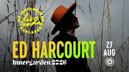 Ed Harcourt - Live på Innergården