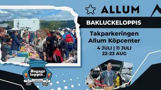 Bakluckeloppis Allums Takparkering 2026