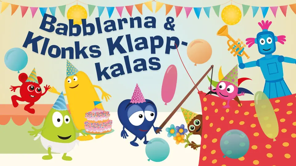 Babblarna & Klonks Klapp-kalas — Gävle Konserthus - Gevaliasalen, Gävle