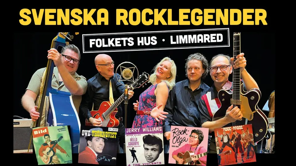 Svenska Rocklegender — Limmared Folkets Hus, Limmared