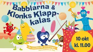 Babblarna & Klonks Klapp-kalas!