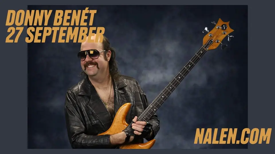 Donny Benét — Nalen – Stora Salen, Stockholm, Stockholm