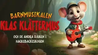 Klas Klättermus ja muut eläimet Hackebackesk-maassa