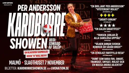 Kardborreshowen with Per Andersson