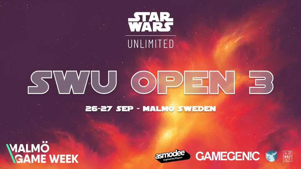 SWU Open #3 — Malmö Mässan - Malmö Game Week, Malmö