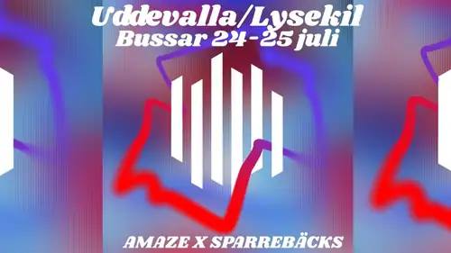 Busstransport Amaze Festival Uddevalla/Lysekil
