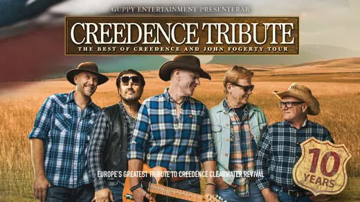 Creedence Tribute, Best of CCR & John Fogerty Tour — Jarl Kulle, ängelholm