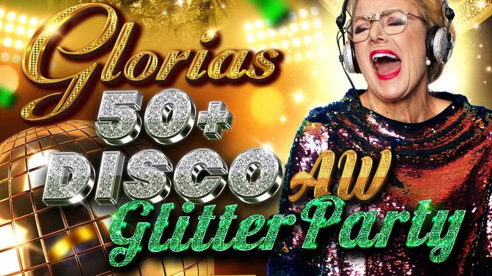Glorias 50+ Disco Glitter Party Café Opera 19/12 — Café Opera, Stockholm