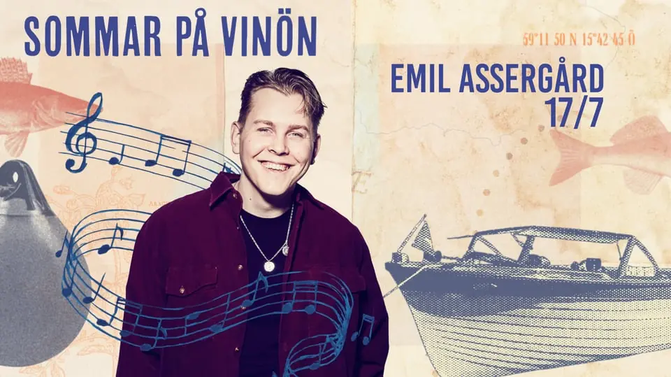 Emil Assergård - Sommar på Vinön — Vinöns Värdshus, Odensbacken
