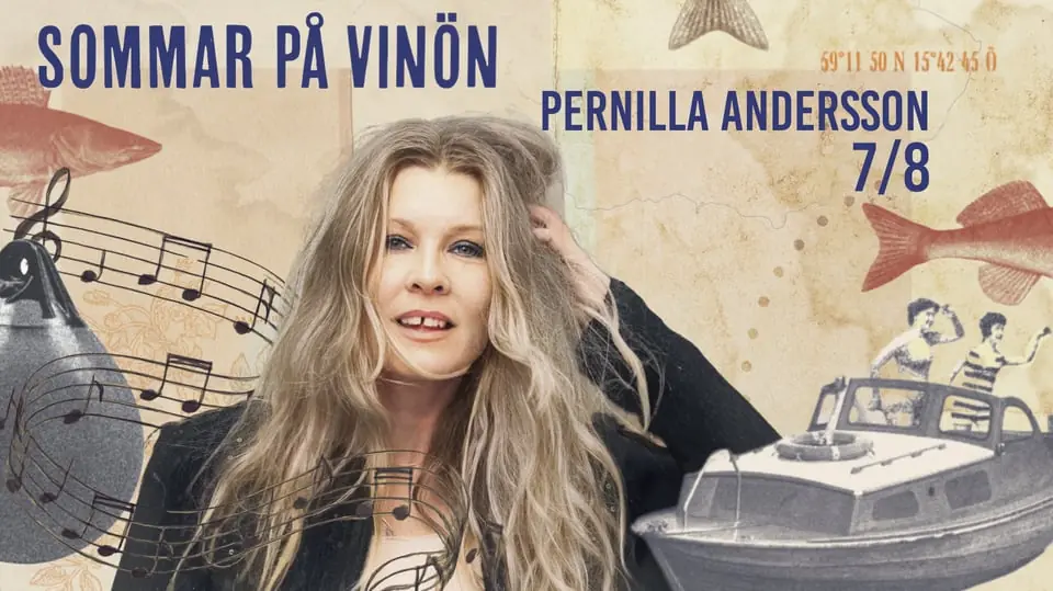 Pernilla Andersson - Sommar på Vinön — Vinöns Värdshus, Odensbacken