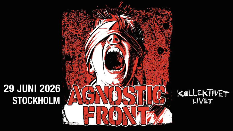 Agnostic Front + Xiao — Kollektivet Livet, Stockholm