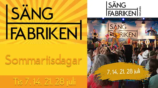 Summer Day at Sängfabriken — Sängfabriken, Rävlanda