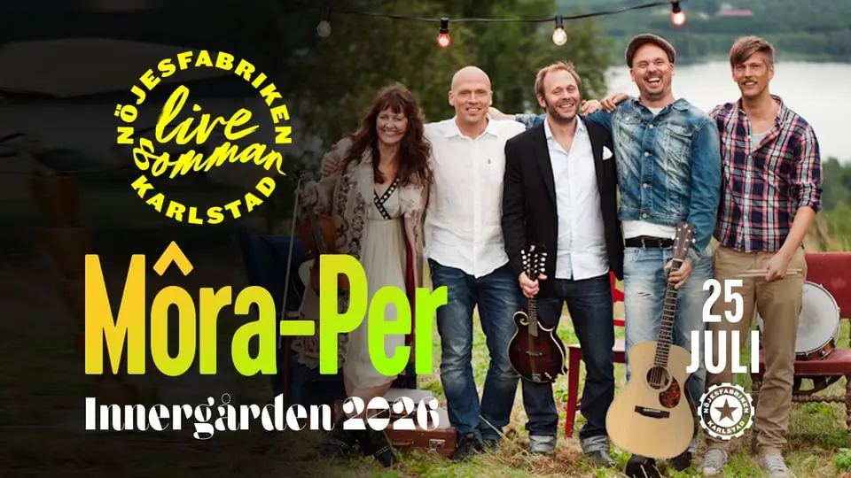 Môra-Per - Live på Innergården — Nöjesfabriken, Karlstad