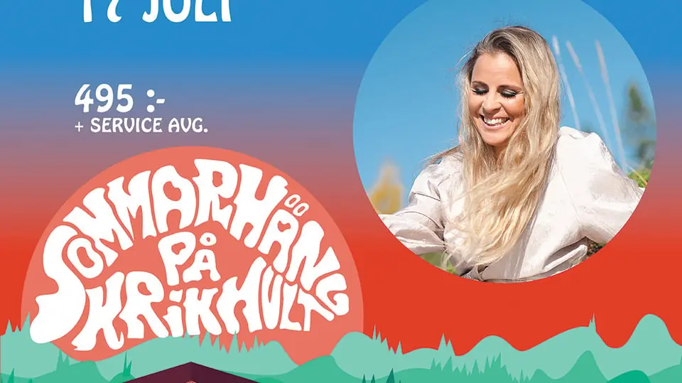 Kombibiljett Lisa Miskovsky Skärblacka / Norrköpin — Sommarhäng på Skrikhult, Svärtinge