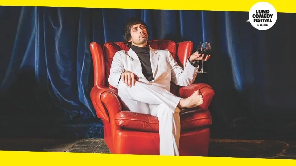 Whine List with Marcel Lucont, a comedy sommelier — Piratensalen på Grand Hotel, Lund