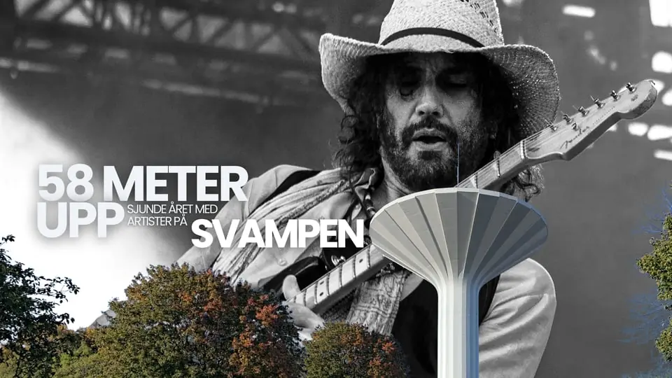58 Meters Up with Conny Bloom — Svampen, Örebro