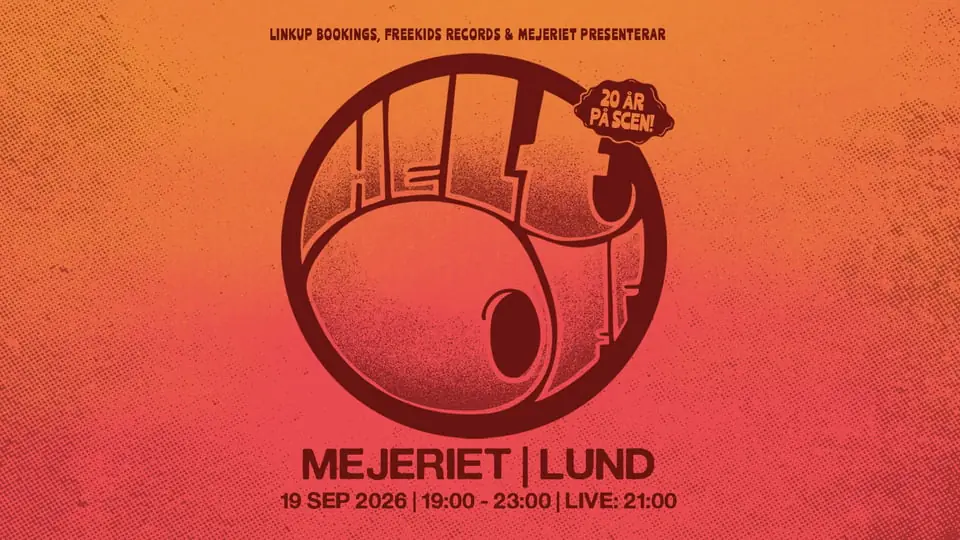 Helt Off - 20 Years on Stage — Mejeriet, Lund