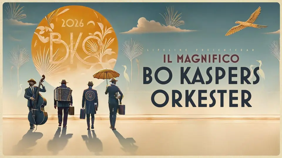 Bo Kaspers Orkester - ll magnifico — Gävle Konserthus - Gevaliasalen, Gävle