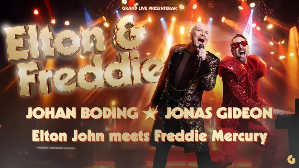Elton John meets Freddie Mercury — Hjalmar Bergman Teatern, Örebro