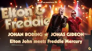 Elton John meets Freddie Mercury