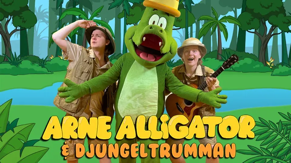 Arne Alligator & Djungeltrumman, Norrtälje — Societetsparken Norrtälje, Norrtälje