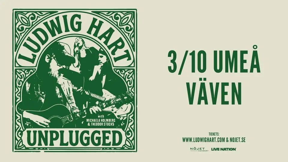 Ludwig Hart Unplugged — Vävenscenen, Umeå