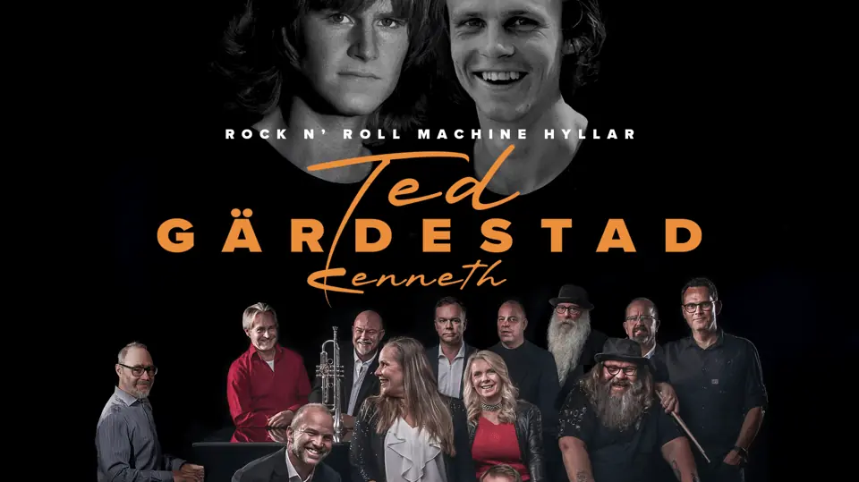 Rock N Roll Machine Celebrates Ted & Kenneth Gärdestad — Mary´s Café Barbecue, Eskilstuna