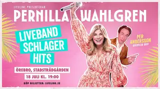 Pernilla Wahlgren + ofrivillig gäst Per Andersson