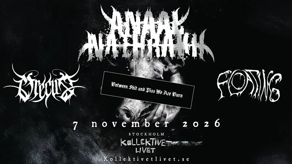 Anaal Nathrakh + Orecus + Floating — Kollektivet Livet, Stockholm