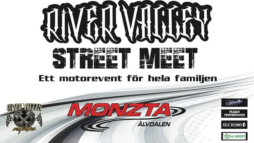 River Valley Street Meet 2026 10th Anniversary — River Valley Racing Street Meet, Älvdalen