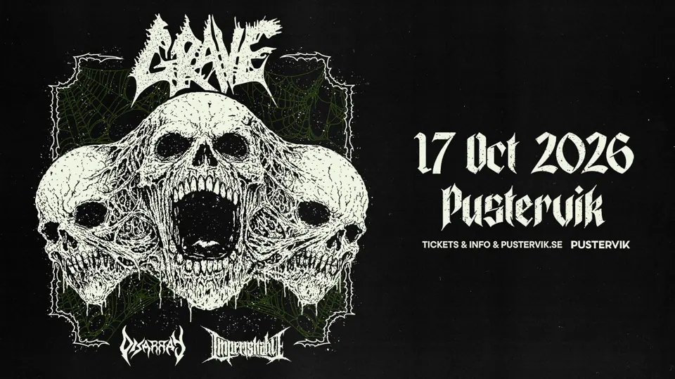 Grave+Disarray+Imperishable — Pustervik, Gothenburg