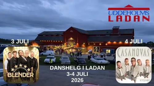 Danshelg i Uddeholmsladan 3-4 July 2026