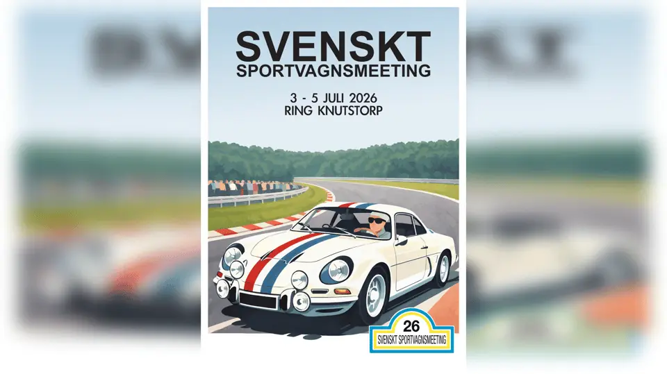 Svenskt Sportvagnsmeeting 2026 — Ring Knutstorp, Kågeröd