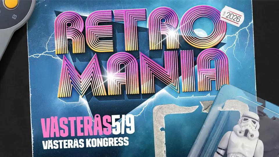 RetroMania Västerås Kongress 5 September 2026 — Västerås Kongress, Västerås