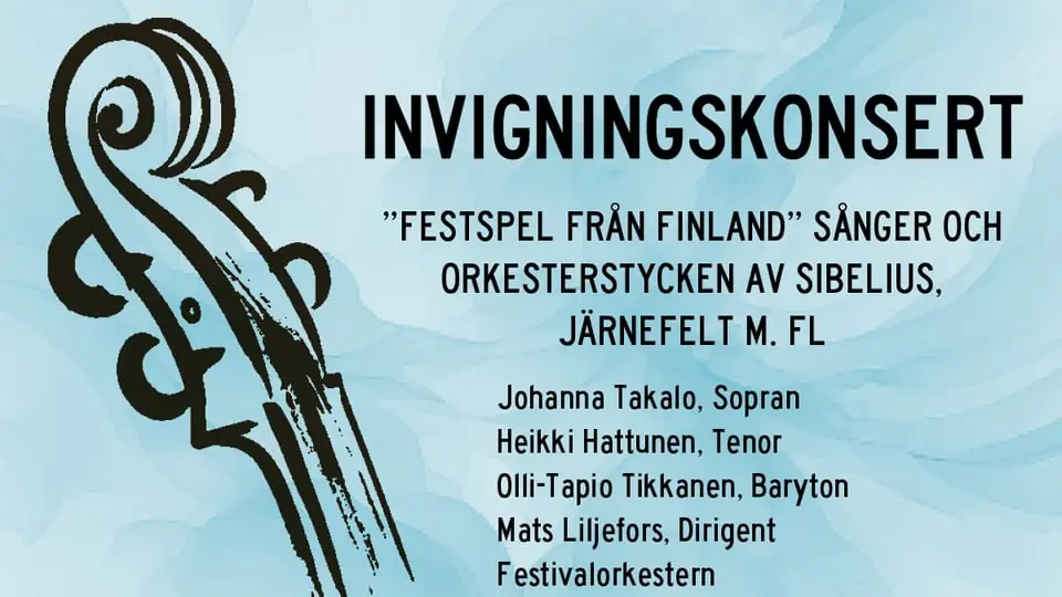 OPENING CONCERT: FESTIVE PERFORMANCES FROM FINLAND — Borgviks Gård, Borgvik