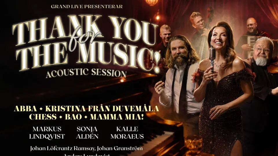 Thank you for the music - acoustic session — Estrad, Södertälje