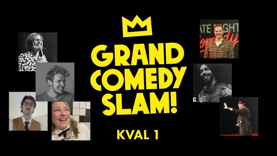 Grand Comedy Slam: Kval 1 — Hubben i hörnan Stadshallen, Lund