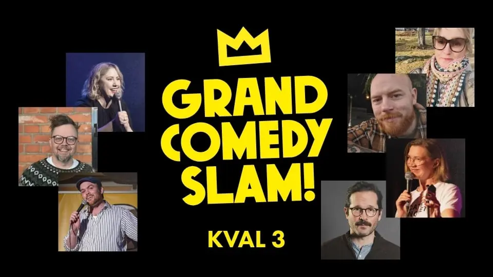 Grand Comedy Slam: Kval 3 — Amfi i Stadshallen, Lund