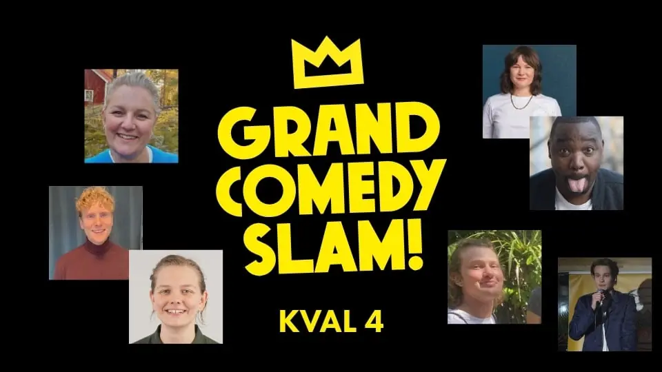 Grand Comedy Slam: Kval 4 — Amfi i Stadshallen, Lund