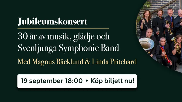 Svenljunga Symphonic Band - 30th Anniversary — Åhaga, Borås